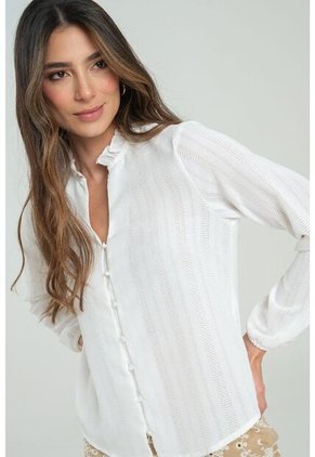 Camisa Beverly Blanco Ragged Pf11112934
