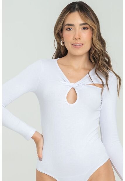 Body Manga Larga Camilo Blanco Ragged Pf11100010