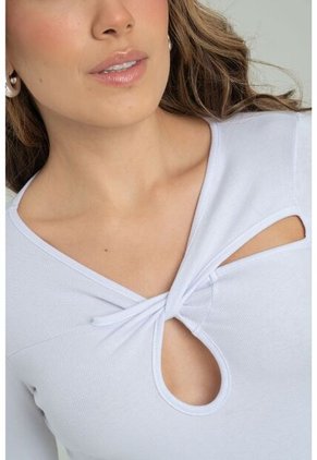 Body Manga Larga Camilo Blanco Ragged Pf11100010