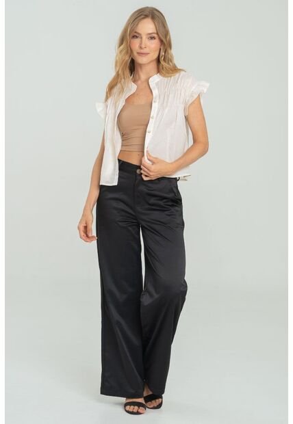 Blusa Cotton Mare Beige Ragged Pf11112904