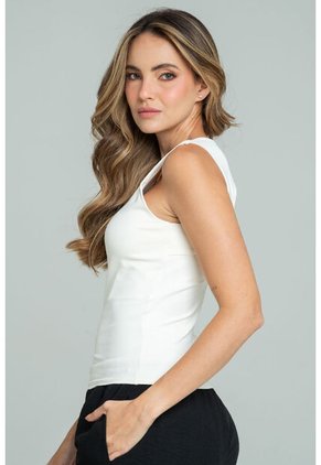 Top Lossom Blanco Ragged Pf13120846