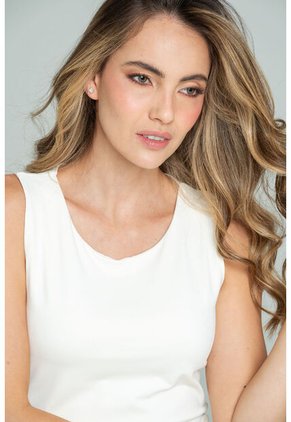 Top Lossom Blanco Ragged Pf13120846