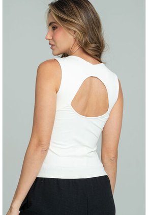 Top Lossom Blanco Ragged Pf13120846