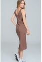 Vestido Punto Midi Café Ragged Pf11511345 de Ragged