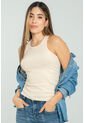 Camiseta Atletica Rib Beige Ragged Pf17120045 de Ragged