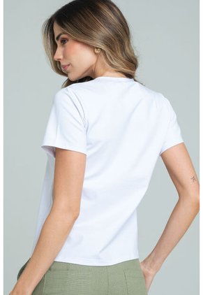 Camiseta Be Kind Blanco Ragged Pf21120085