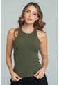 Camiseta Atletica Rib Verde Ragged Pf17120045 de Ragged