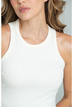 Camiseta Atletica Rib Blanco Ragged Pf17120045