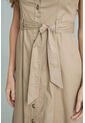 Vestido Malva Beige Ragged Pf11511429 de Ragged