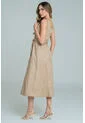 Vestido Malva Beige Ragged Pf11511429 de Ragged