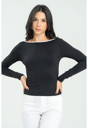 Top Skylhar Negro Ragged Pf13120798