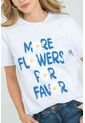 Camiseta Flores Blanco Ragged Pf21120084 de Ragged