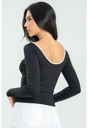 Top Skylhar Negro Ragged Pf13120798