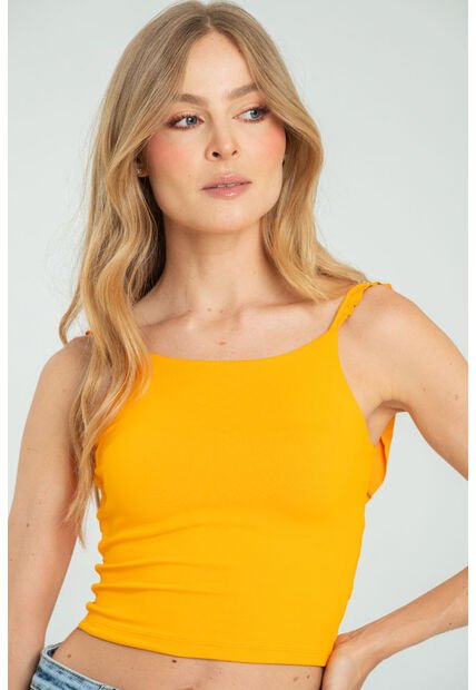 Top Amalia Amarillo Ragged Pf13120826