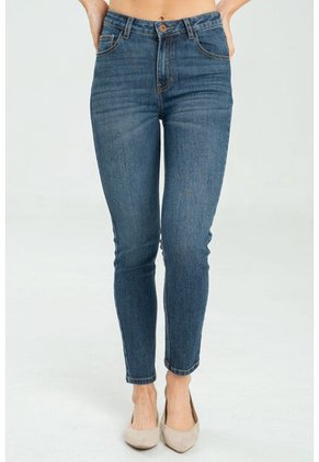 Jeans Skinny Milan Azul Ragged Pf21350066