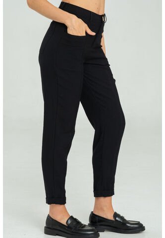 Pantalon Slouchy Negro Ragged Pf11310742 Ragged