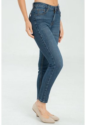 Jeans Skinny Milan Azul Ragged Pf21350066