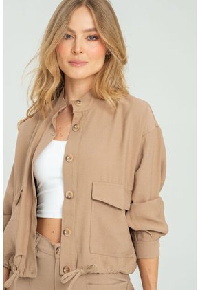 Chaqueta Bolonia Beige Ragged Pf11130255