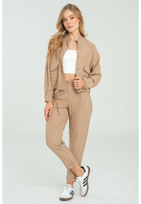 Chaqueta Bolonia Beige Ragged Pf11130255