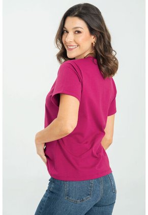 Camiseta Paisleys Marrón Ragged Pf21120101