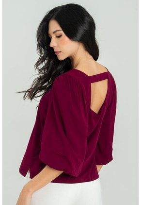 Blusa Ashya Marrón Ragged Pf11112988