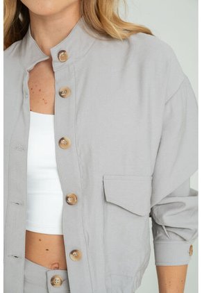 Chaqueta Bolonia Plateado Ragged Pf11130255