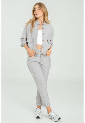 Chaqueta Bolonia Plateado Ragged Pf11130255