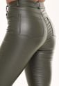 Pantalon Leather Skinny Verde Ragged Pf51310090 de Ragged
