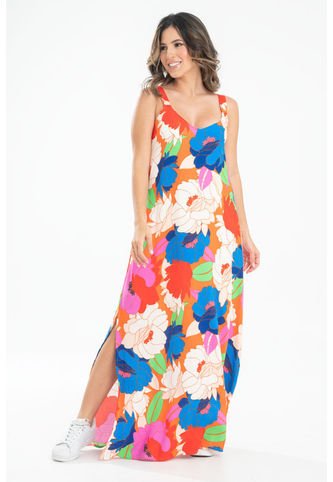 Vestido Malai Naranja Ragged Pf31511381 Ragged