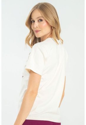 Camiseta British Blanco Ragged Pf21120090