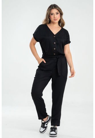 Enterizo Largo Chless Negro Ragged Pf31530179 Ragged