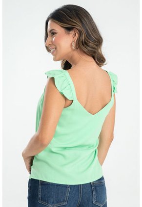 Blusa Bubbly Verde Ragged Pf31113260