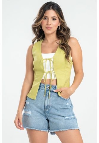 Chaleco Mylana Verde Ragged Pf31150011 Ragged