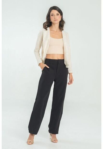 Pantalón Molety Negro Ragged Pf12310426