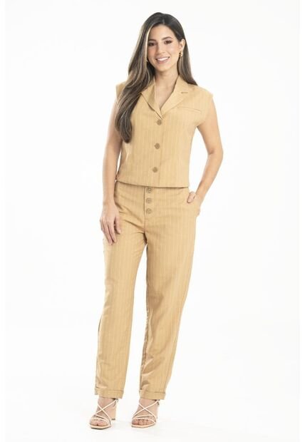 Pantalon Ocakh Beige Ragged Pf31310750