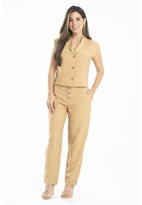 Pantalon Ocakh Beige Ragged Pf31310750