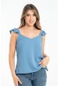 Blusa Bubbly Azul Ragged Pf31113260 de Ragged