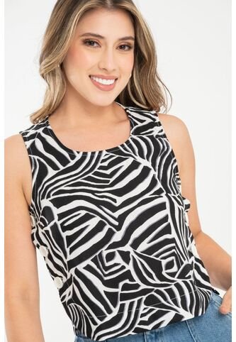 Blusa Maunatick Negro Ragged Pf31113479 Ragged