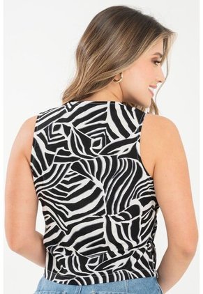 Blusa Maunatick Negro Ragged Pf31113479