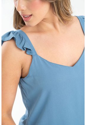 Blusa Bubbly Azul Ragged Pf31113260