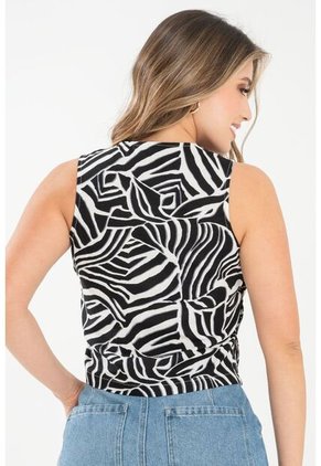 Blusa Maunatick Negro Ragged Pf31113479