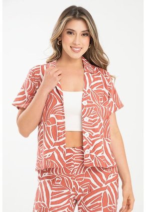 Blusa Minha Rojo Ragged Pf31113480