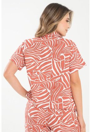 Blusa Minha Rojo Ragged Pf31113480