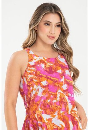 Blusa Mhexley Fucsia Ragged Pf31113483