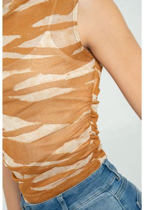 Top Mesh Shona Amarillo Ragged Pf11121126