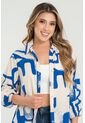Camisa Thera Azul Ragged Pf31113486 de Ragged