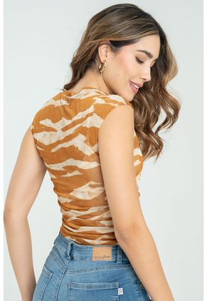 Top Mesh Shona Amarillo Ragged Pf11121126