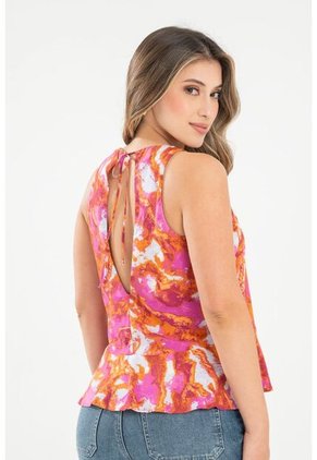 Blusa Mhexley Fucsia Ragged Pf31113483