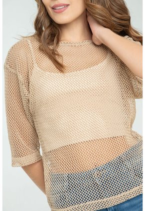 Tejido Girly Beige Ragged Pf11112800