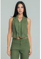 Chaleco Bruno Verde Ragged Pf12150034 de Ragged